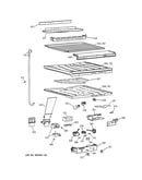Compartment separator parts