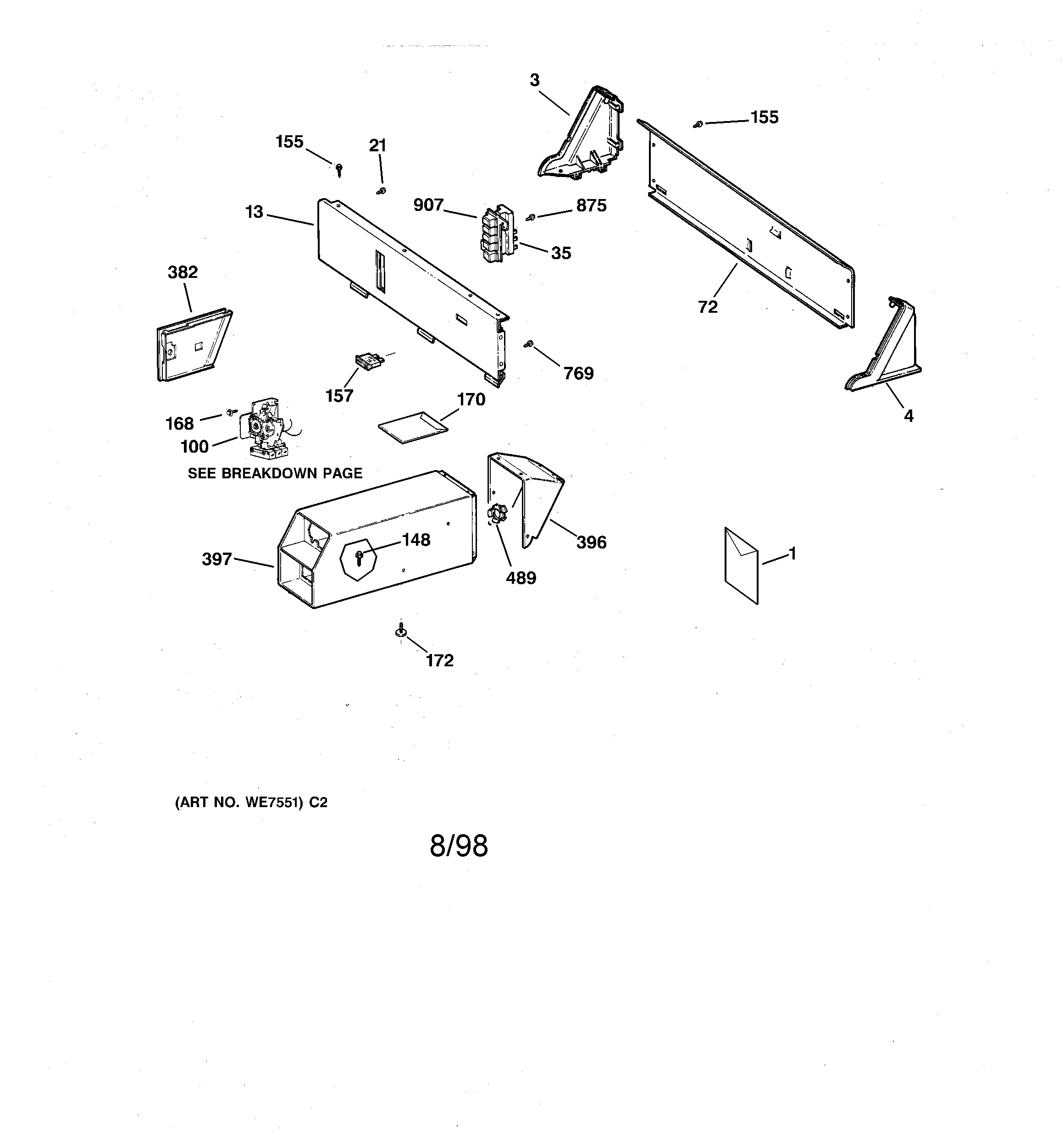 Control assembly