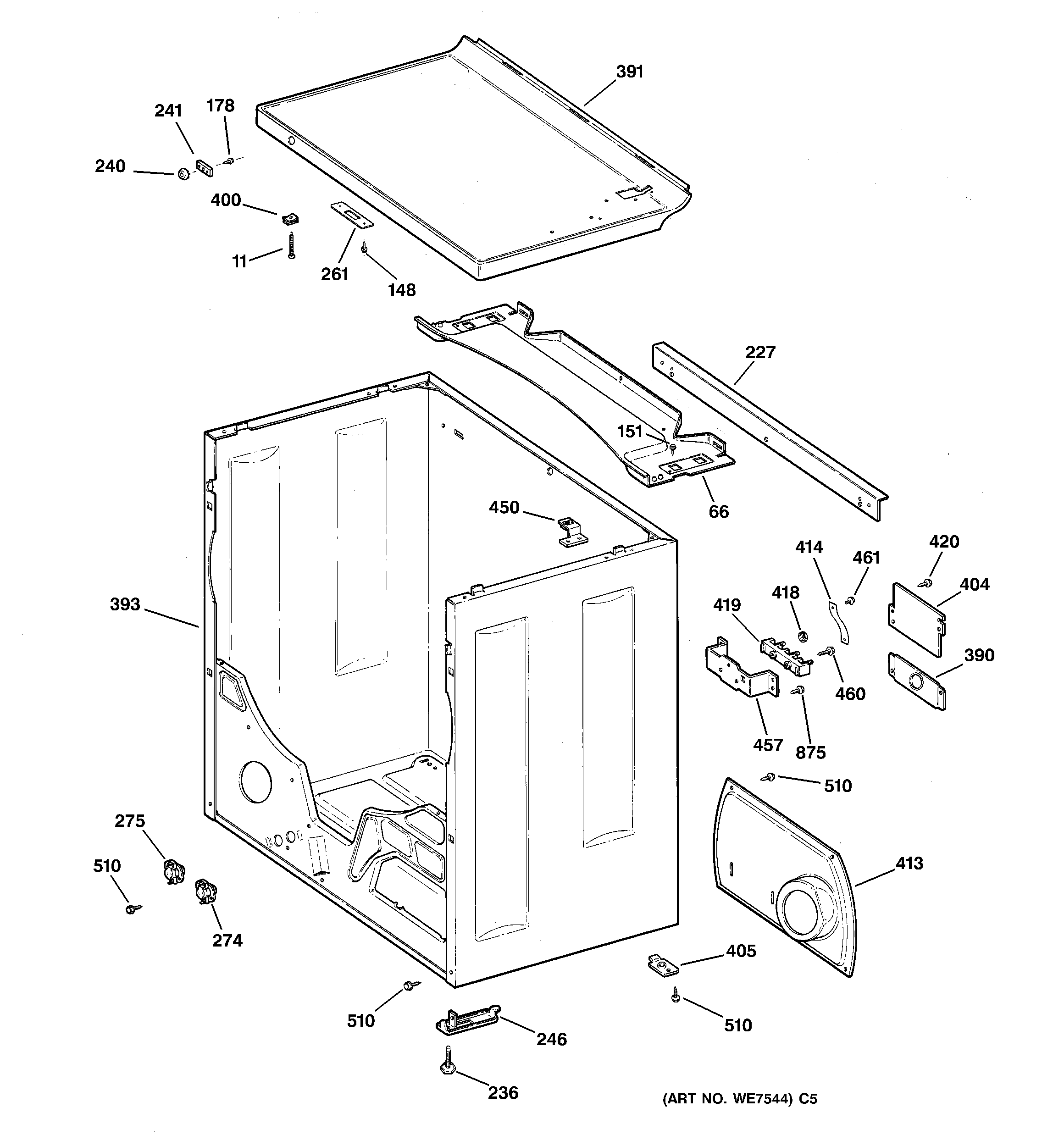 CABINET & TOP