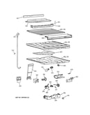 Compartment separator parts