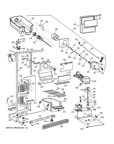 Freezer section