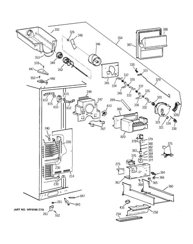 Freezer section