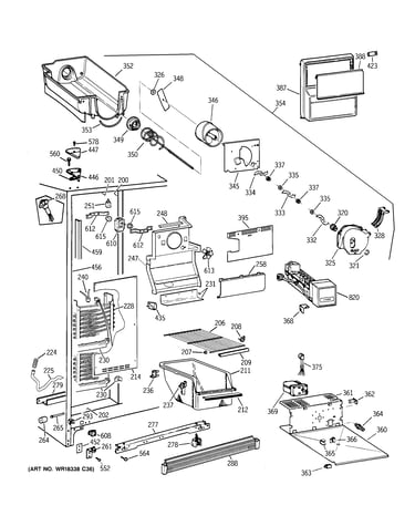 Freezer section