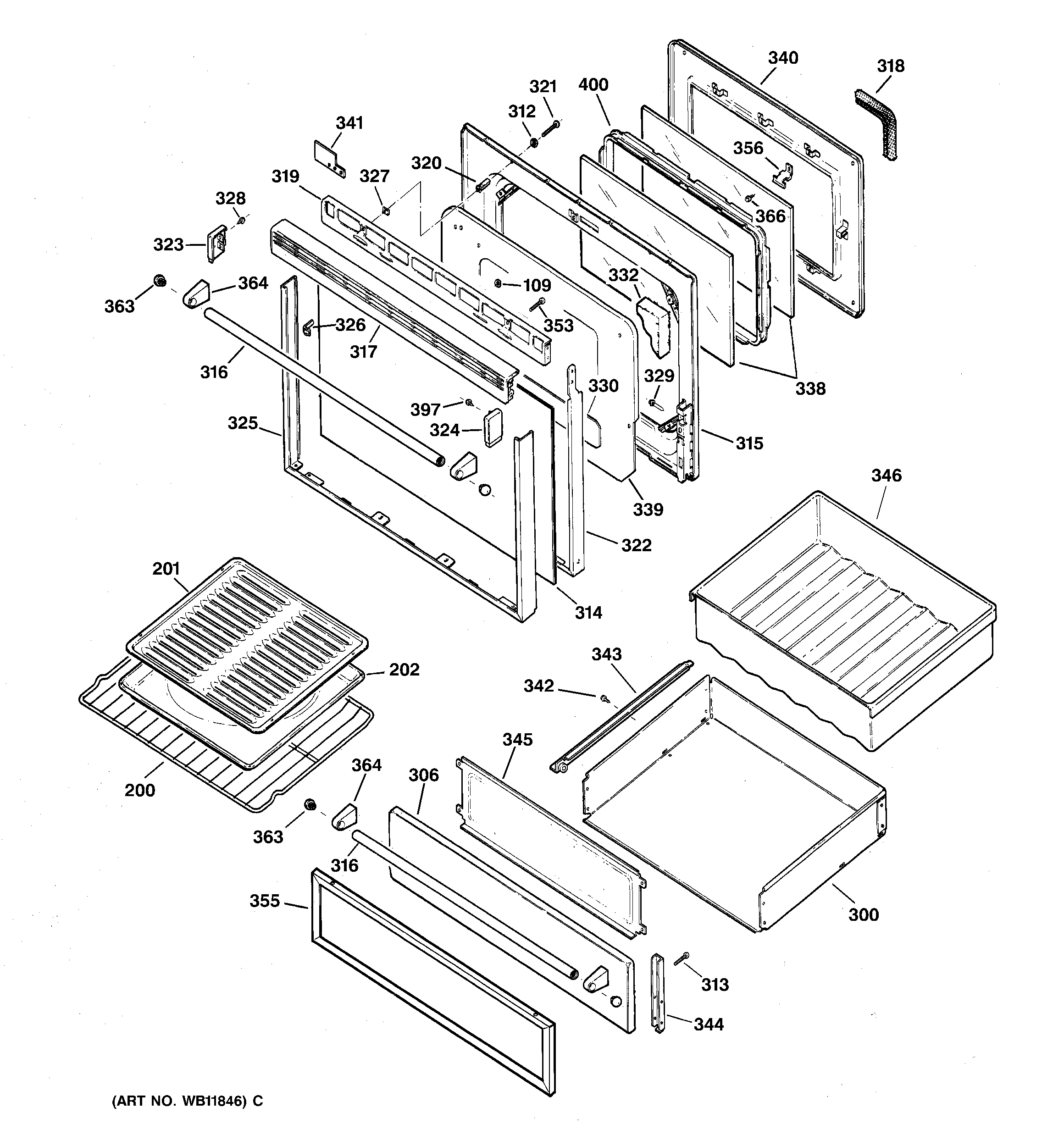 Door & drawer parts