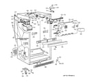 Kenmore 36378592895 cabinet parts diagram
