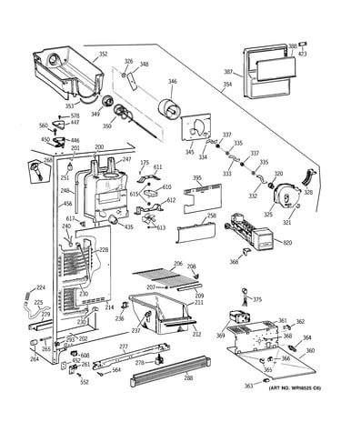 Freezer section