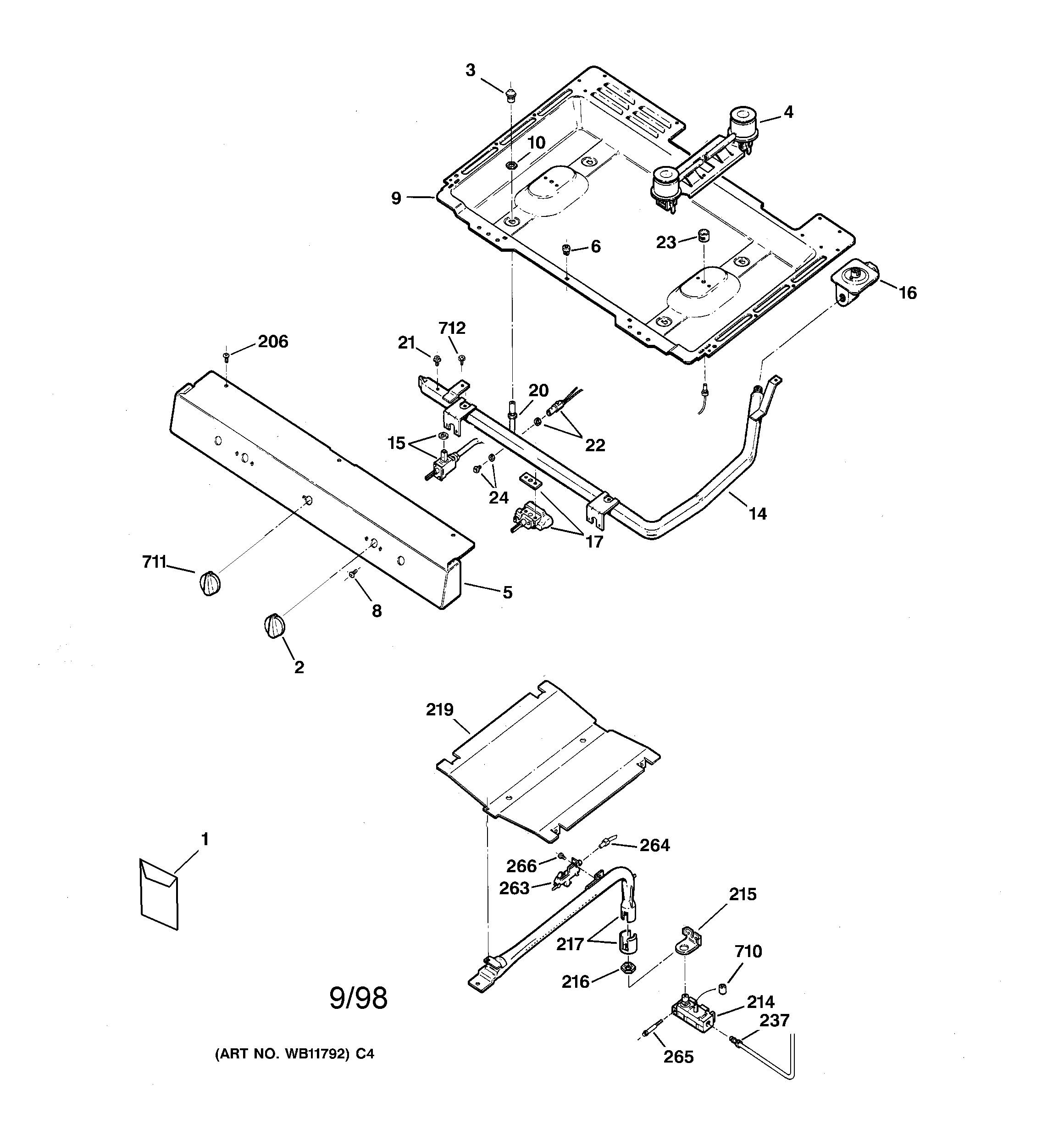 GAS & BURNER PARTS