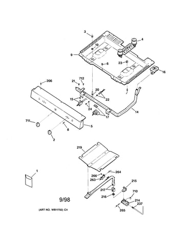 Gas & burner parts