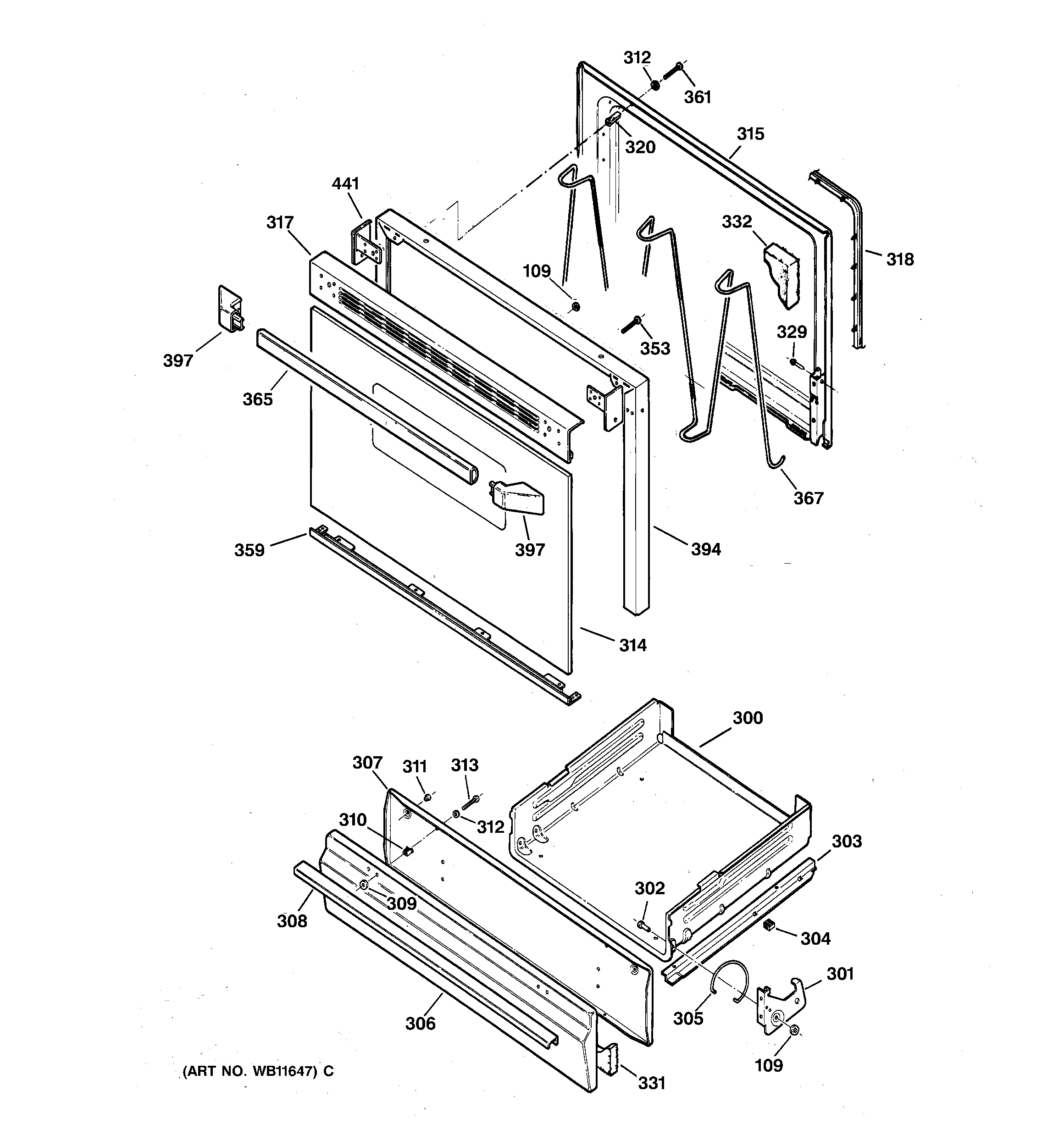 DOOR & DRAWER PARTS