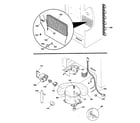 GE FUF17DABRWH unit parts diagram