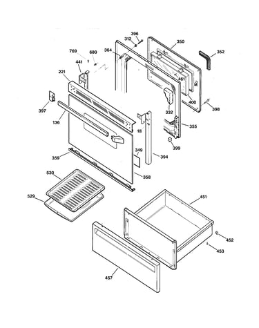 Door & drawer parts