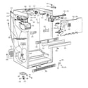 GE TBX18SABKRAA cabinet parts diagram