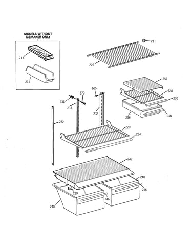 Shelf parts