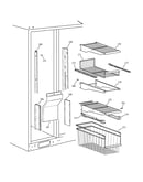 Freezer shelves