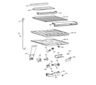 GE TBH19ZABNRWW compartment separator parts diagram