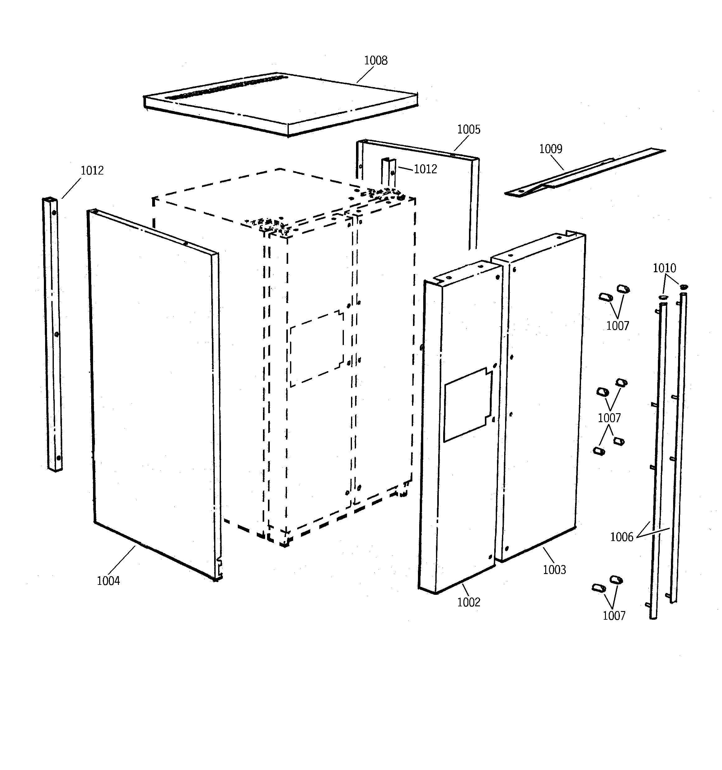 Stainless steel panel parts