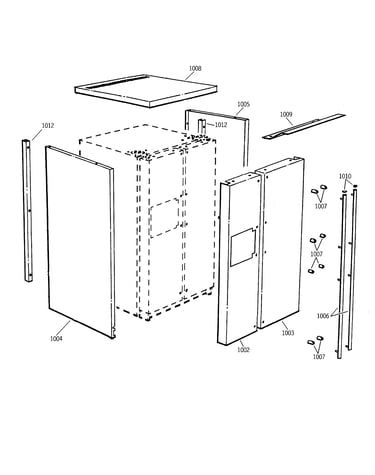 Stainless steel panel parts