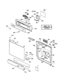 Escutcheon & door assembly
