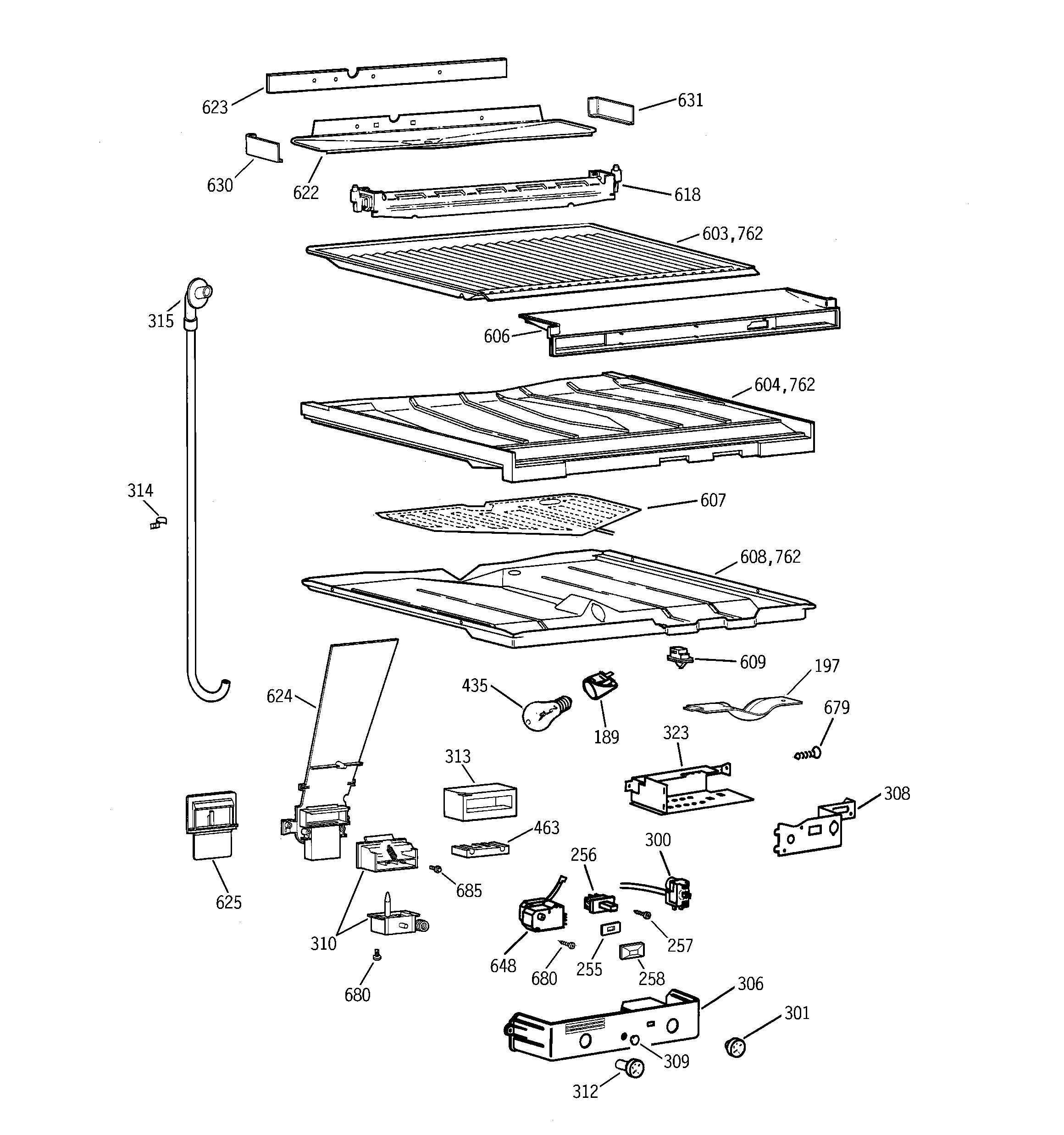 SEPARATOR COMPARTMENT PARTS