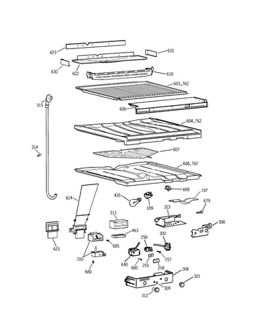 Separator compartment parts