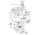 GE TFX25ARBBWW fresh food section diagram