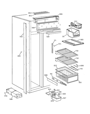 Freezer section