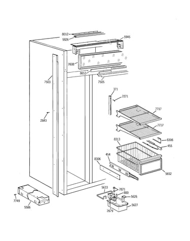 Freezer section