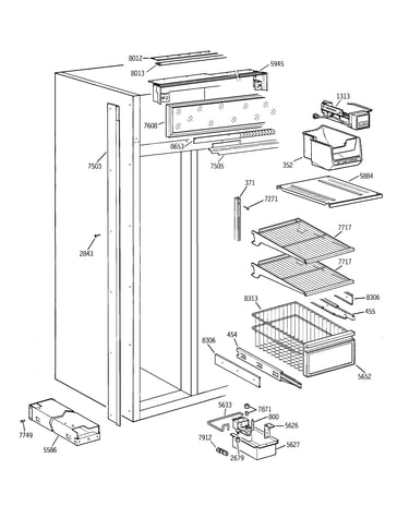 Freezer section