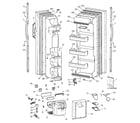 GE TFG20JRBBWW doors diagram