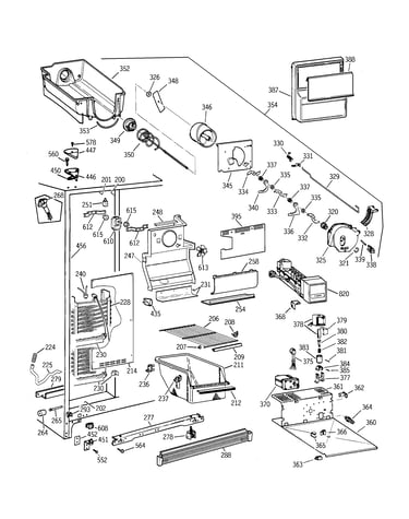 Freezer section