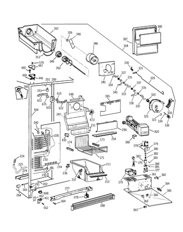 Freezer section
