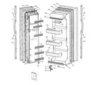 GE TFJ20JABBWW doors diagram