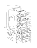 Fresh food shelves