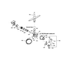 GE GSD2130C02WW motor-pump mechanism diagram