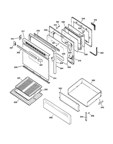 Door & drawer parts