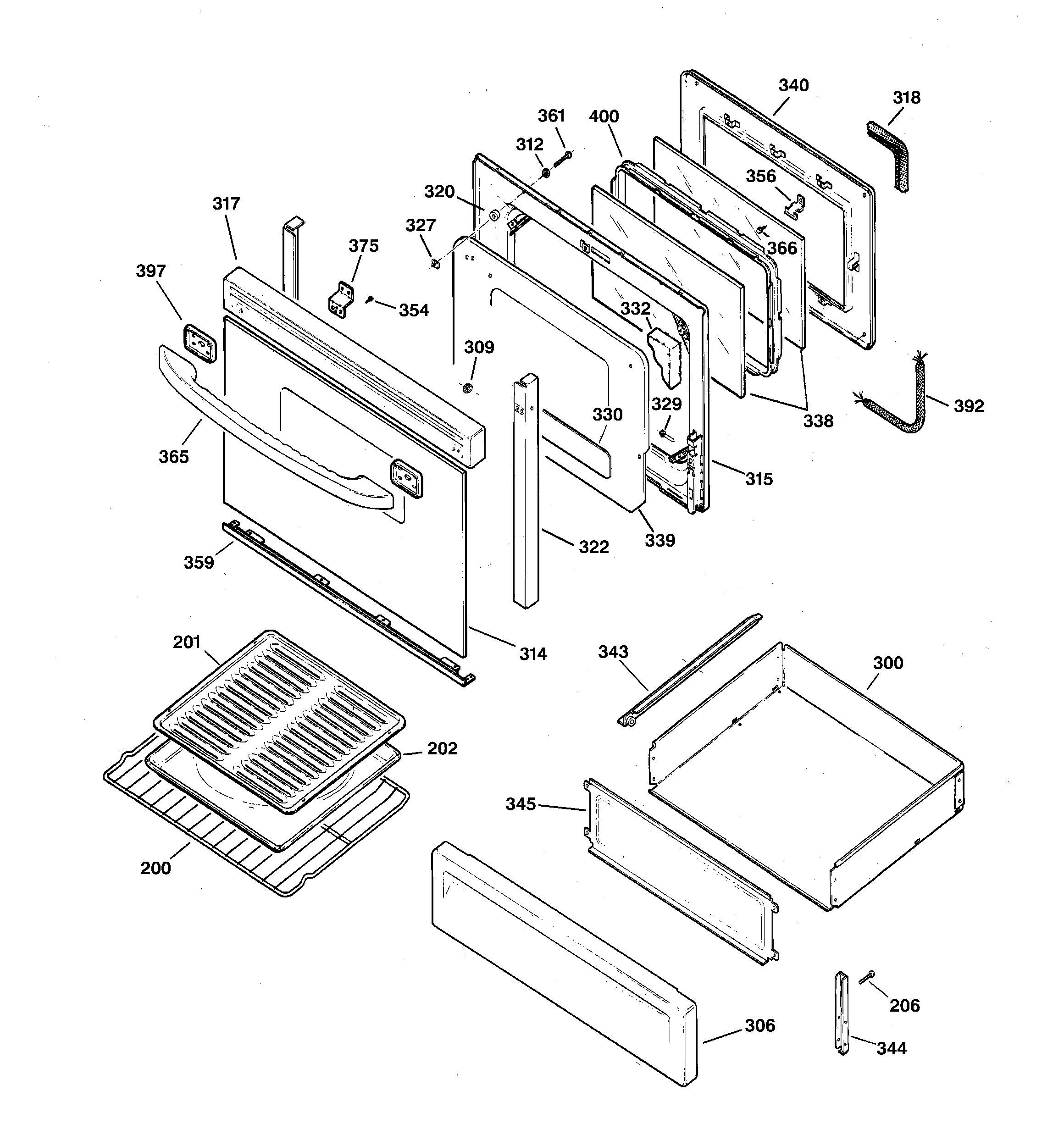 Door & drawer parts