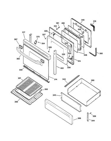 Door & drawer parts