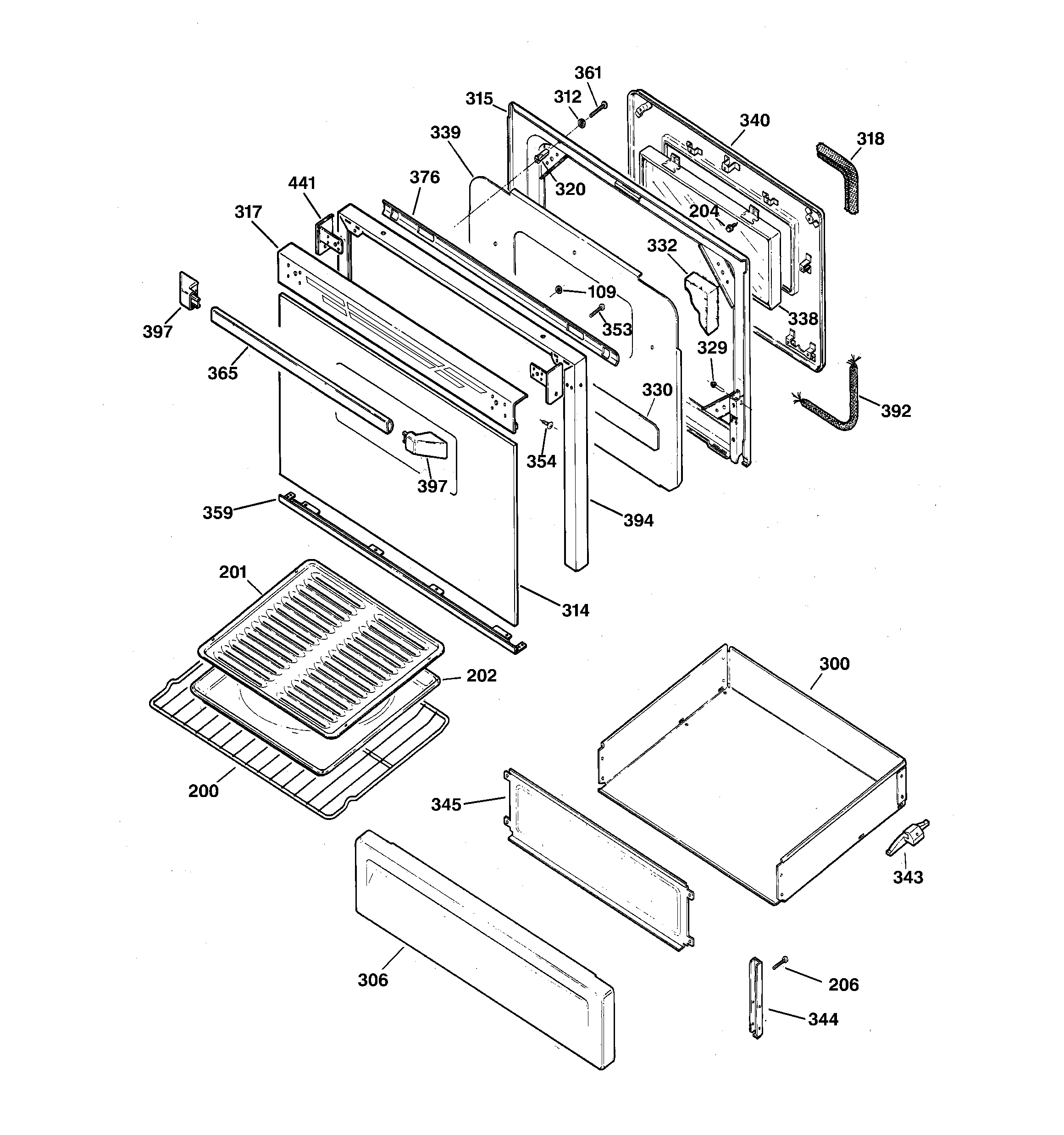Door & drawer parts