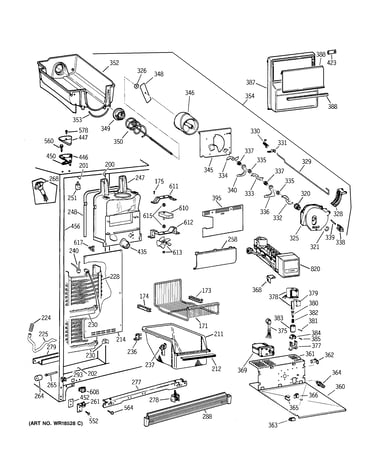 Freezer section