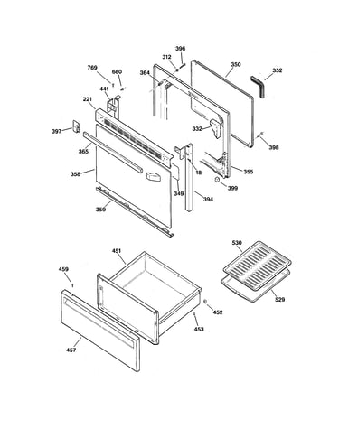 Door & drawer parts