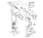 GE TPG24BFBBBB freezer section diagram