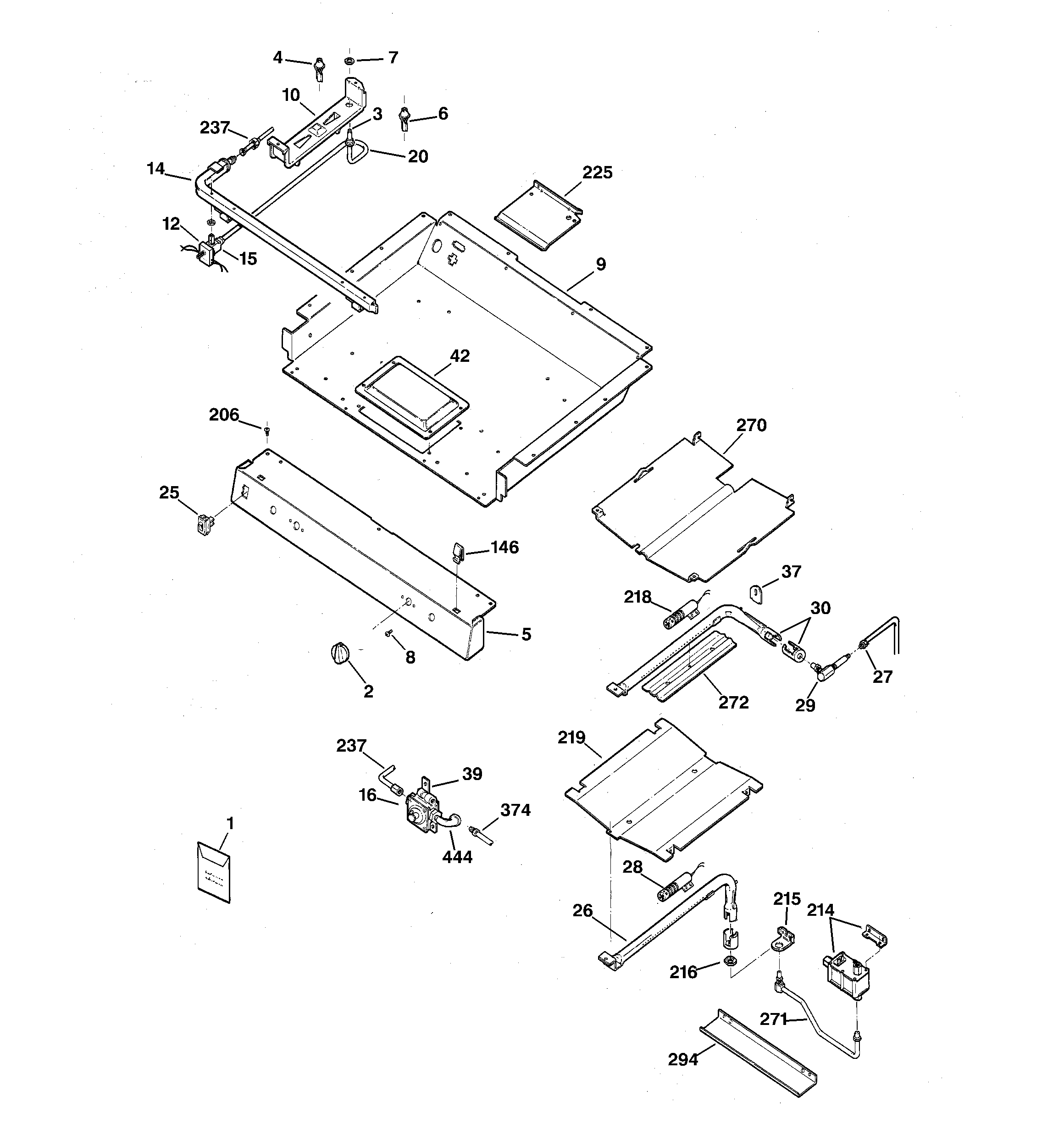 GAS BURNER PARTS