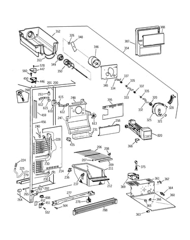 Freezer section