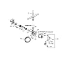GE GSD2230Z04WW motor-pump mechanism diagram