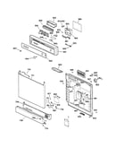 Escutcheon & door assembly