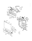 Escutcheon & door assembly