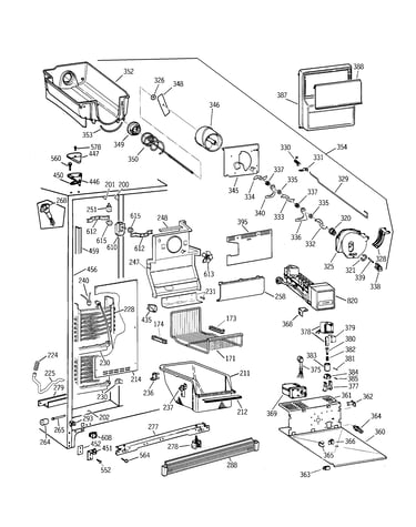 Freezer section