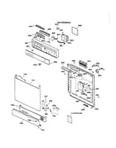 Escutcheon & door assembly