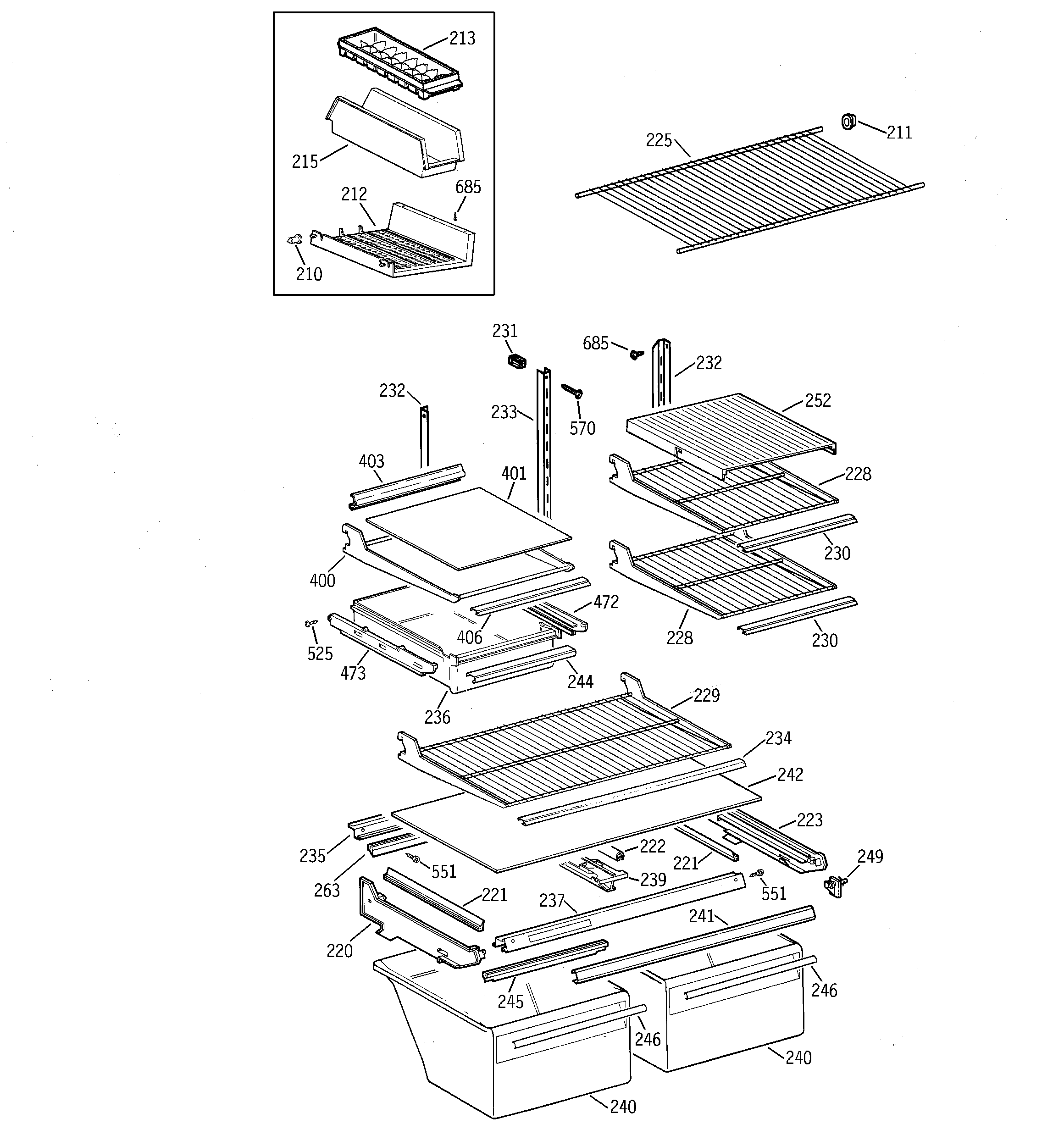 Shelves