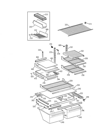 Shelves